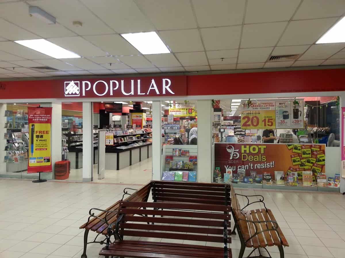 Popular Kedai Buku Melaka