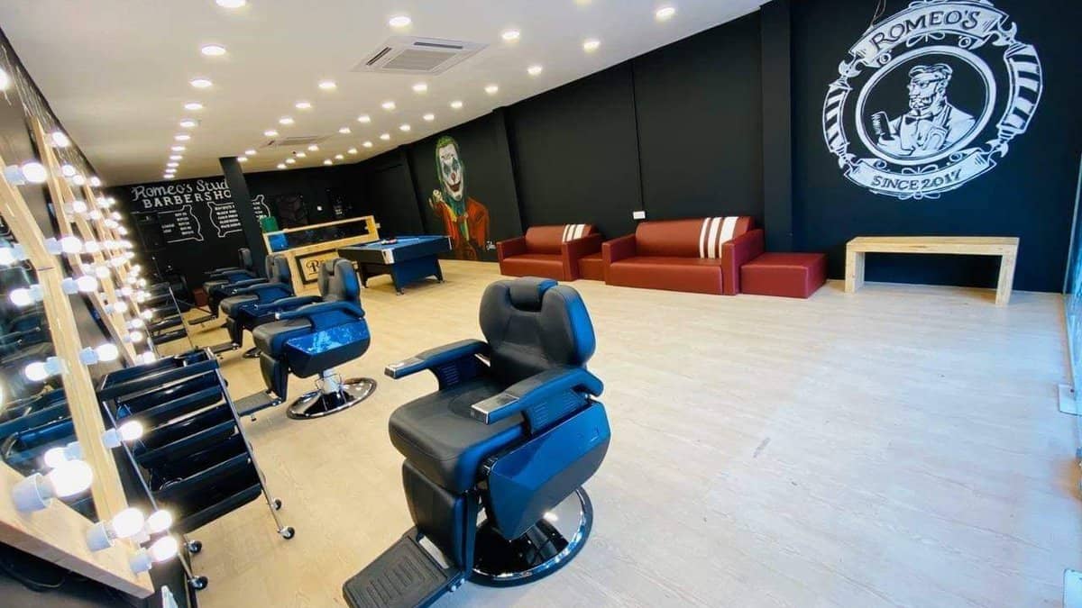 Romeo's Studio Barbershop Melaka Kedai Gunting Rambut Melaka