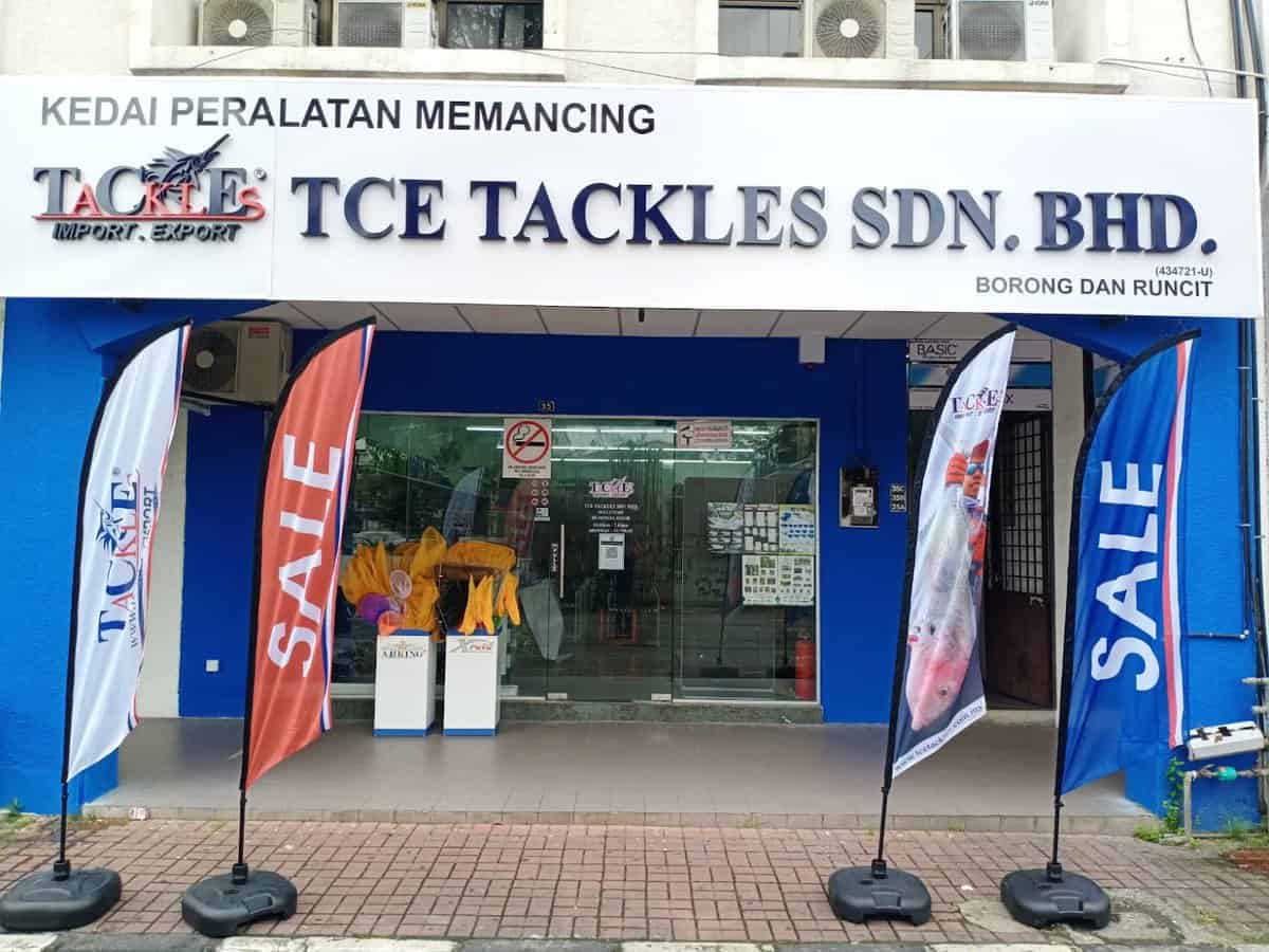 TCE Tackles Sdn Bhd Kedai Pancing Ipoh