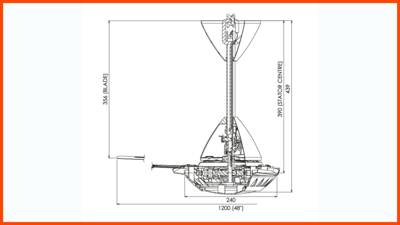 dimension junior fan k12w0