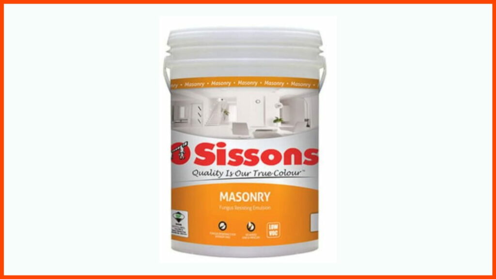 sissons masonry paint 7 liter