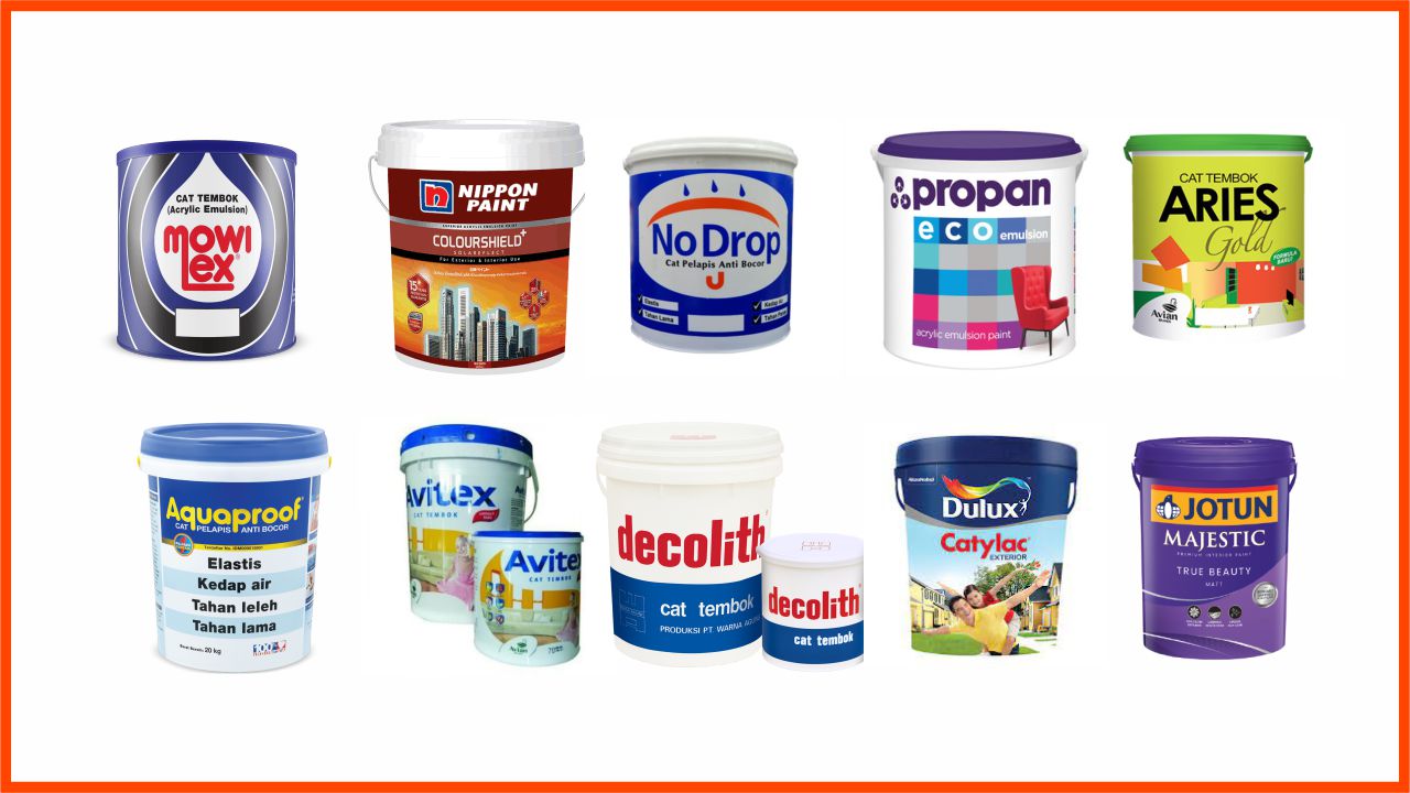 jenama cat rumah terbaik yang selamat dan tahan lama