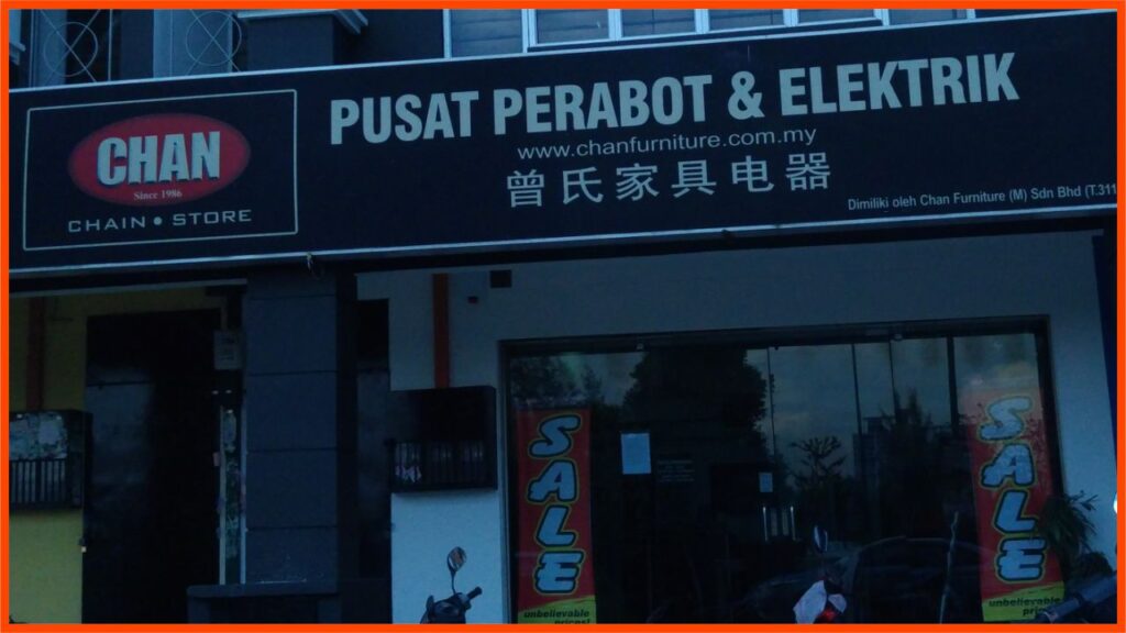 kedai perabot puchong chan furniture - puchong