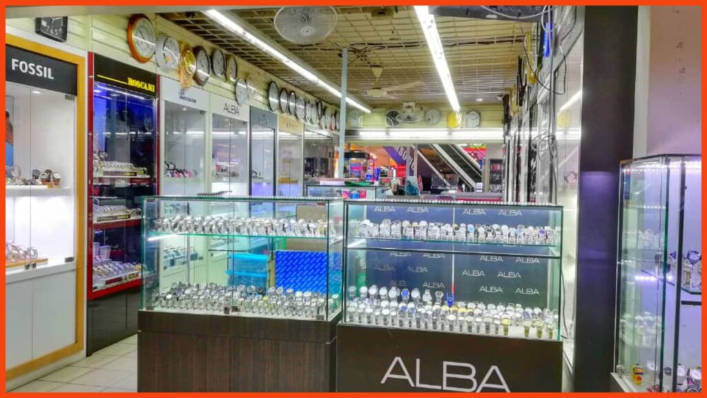 kedai jam sistem kuantan parade