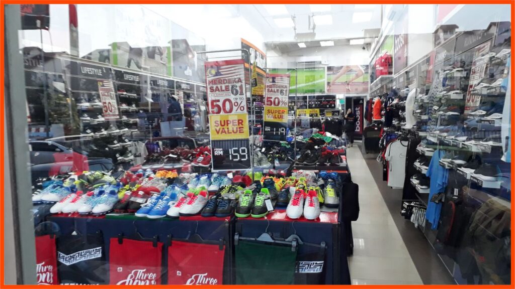 kedai kasut sukan al-ikhsan shah alam seksyen 7