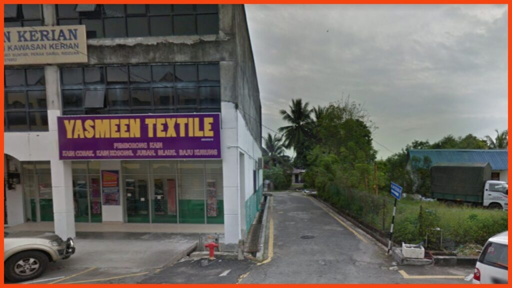 kedai kain parit buntar yasmeen textile