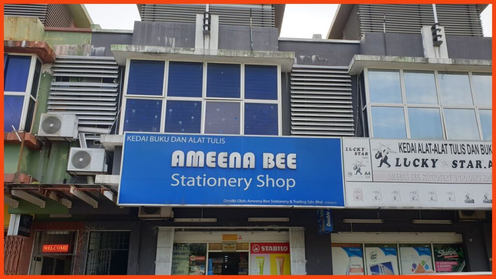 kedai alat tulis shah alam ameena bee stationery & trading sdn bhd @ ttdi jaya f u2f