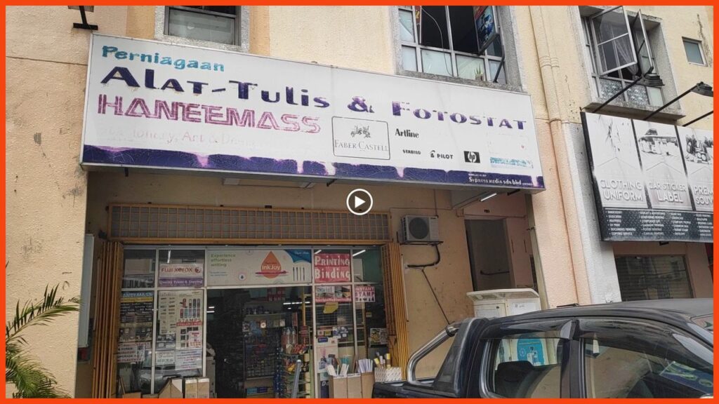 kedai alat tulis shah alam stationery & print shop- perniagaan haneemass