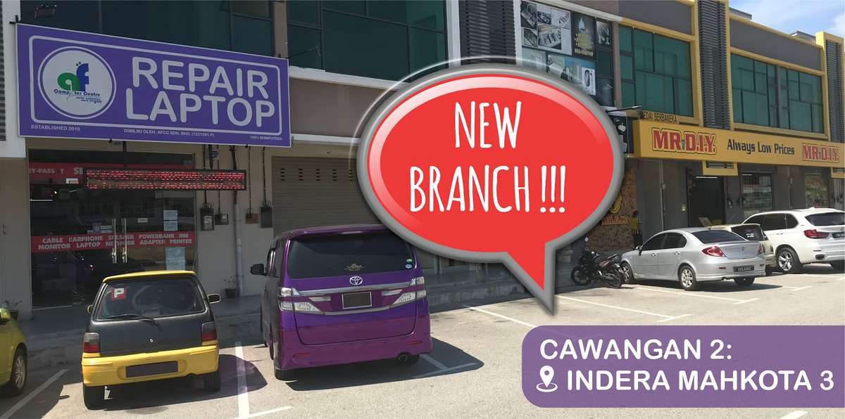 AF Computer Centre Caw IM3 ( Repair Laptop BY AF ) Kedai Komputer Pahang