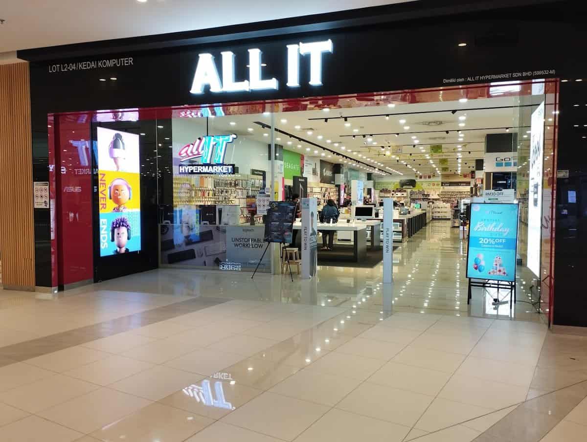 ALL IT Hypermarket @ Central i-City Kedai Komputer Shah Alam