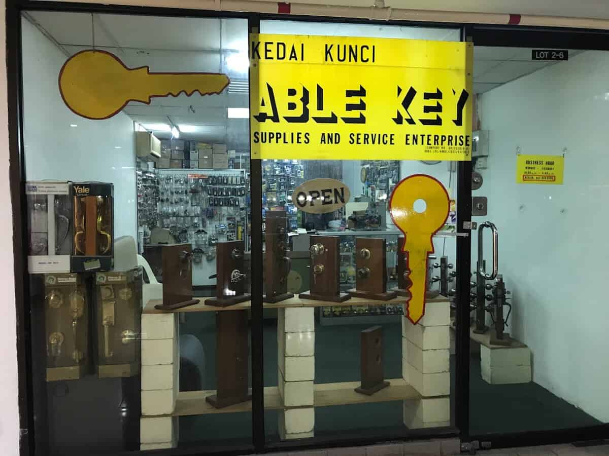 Able Key Supplies & Service Enterprise Kedai Kunci Kuala Lumpur