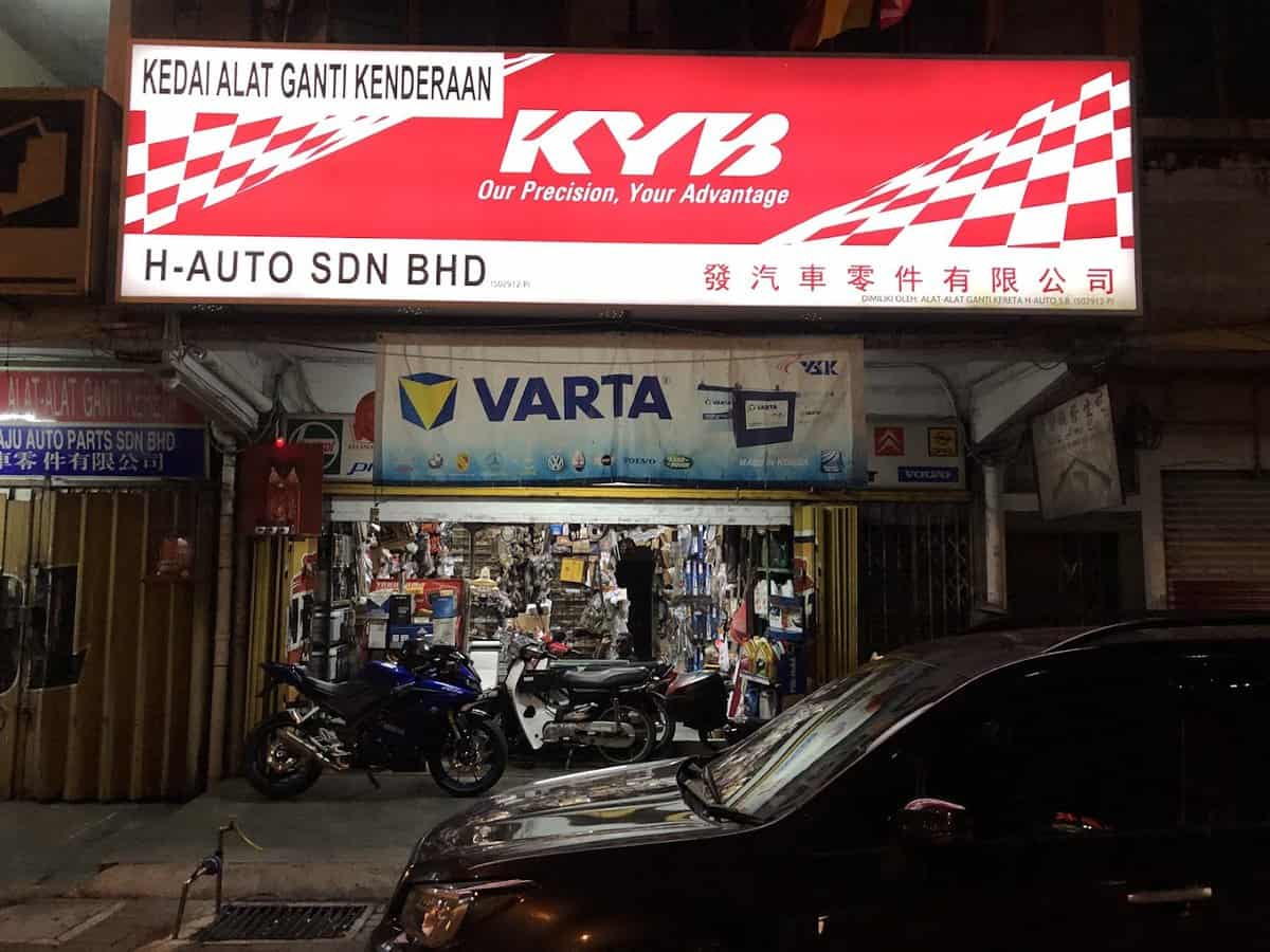 Alat-Alat Ganti Kereta H-Auto Sdn. Bhd. Kedai Spare Part Kereta Klang