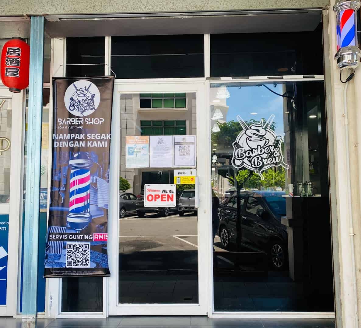 Barber and Brew Barbershop Labuan Kedai Gunting Rambut Labuan
