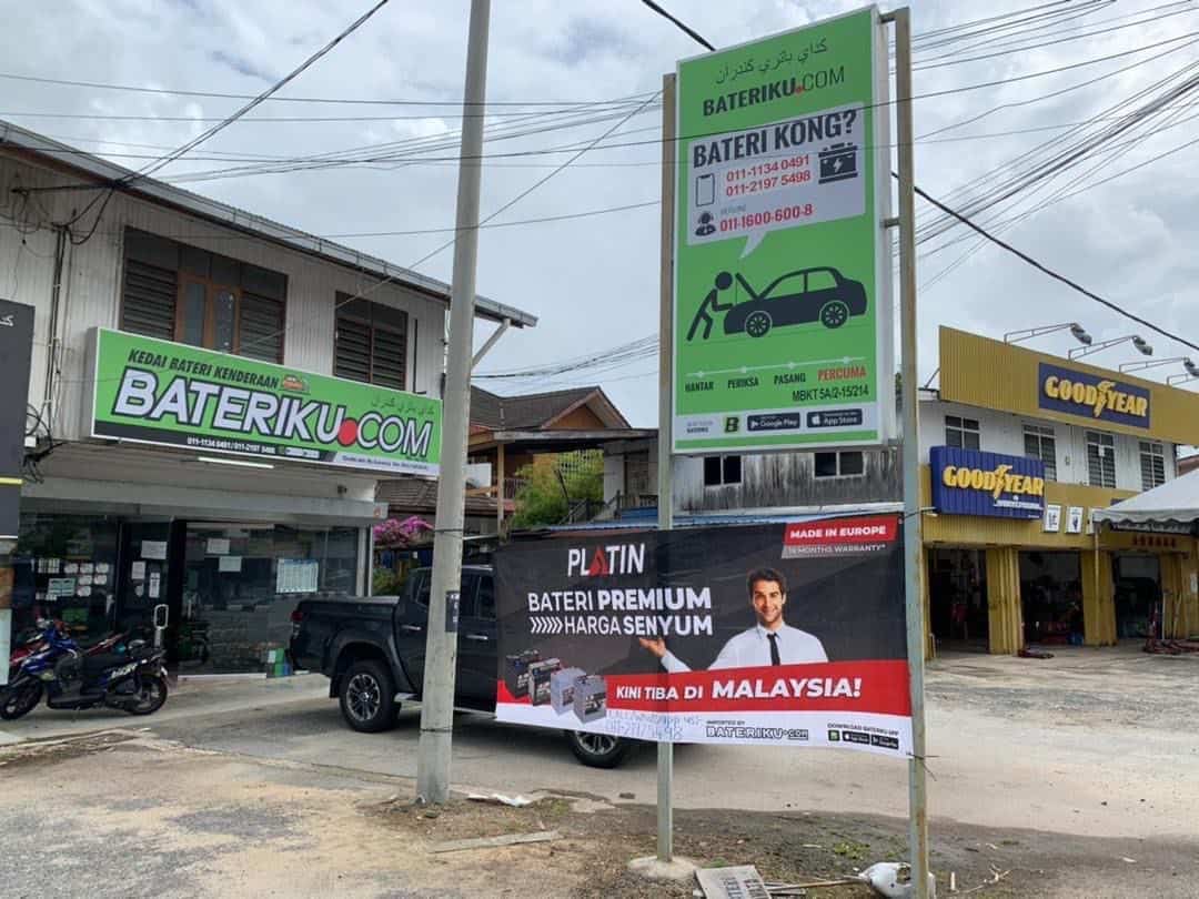 Bateriku.com Pitstop Kuala Terengganu Kedai Bateri Terengganu
