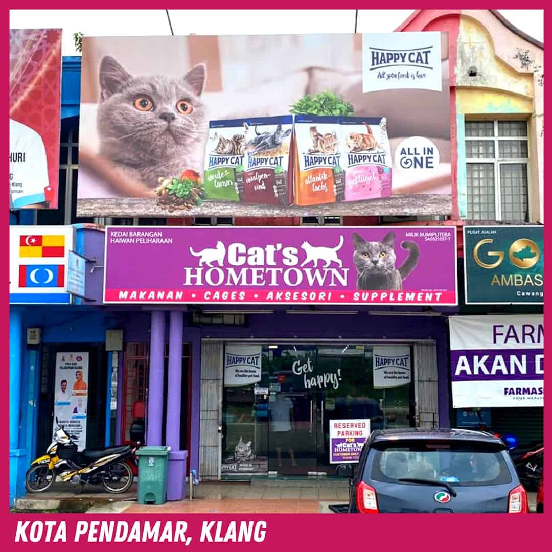 Cats Hometown Pet Shop (Taman Kota Pendamar Klang) Kedai Haiwan Klang