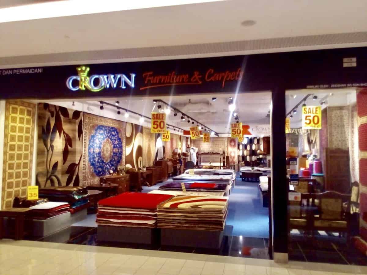 Crown Furniture & Carpets (Sunway Putra Mall) Kedai Karpet Kuala Lumpur