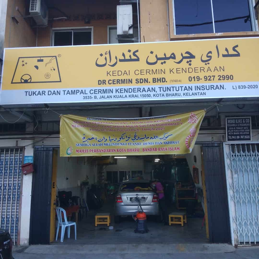 DR CERMIN JALAN KUALA KRAI Kedai Cermin Kereta Kelantan