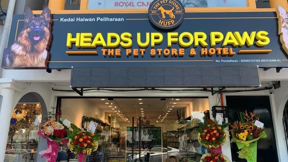 Heads Up for Paws Senawang Kedai Haiwan Negeri Sembilan