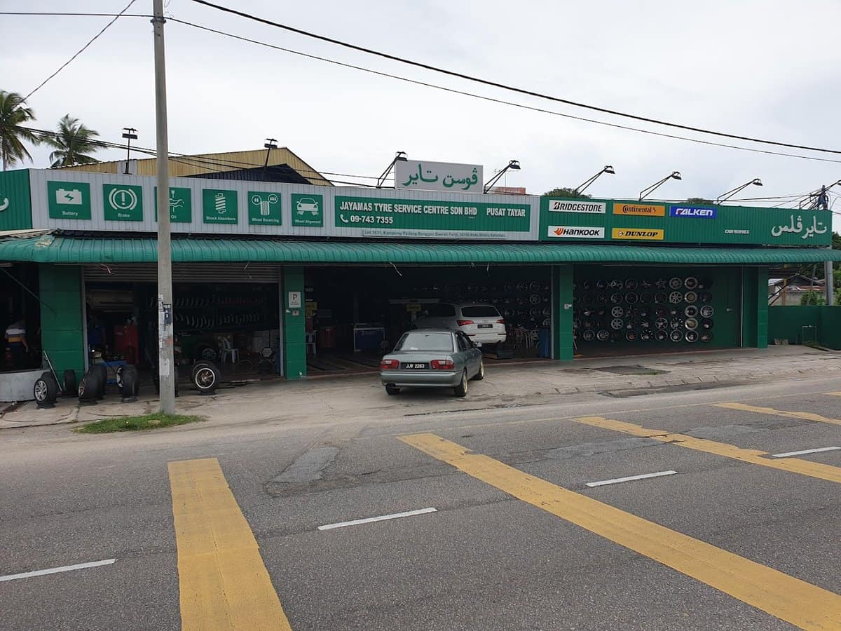 Jayamas Tyre Service Centre Sdn. Bhd. Kedai Tayar Kelantan