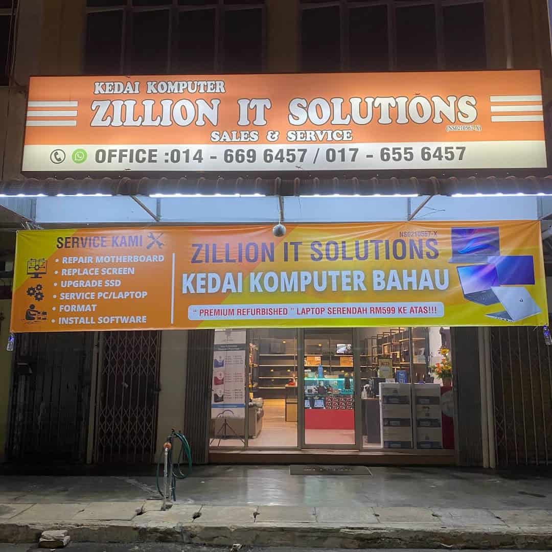 KEDAI KOMPUTER ZILLION IT SOLUTIONS Kedai Komputer Negeri Sembilan