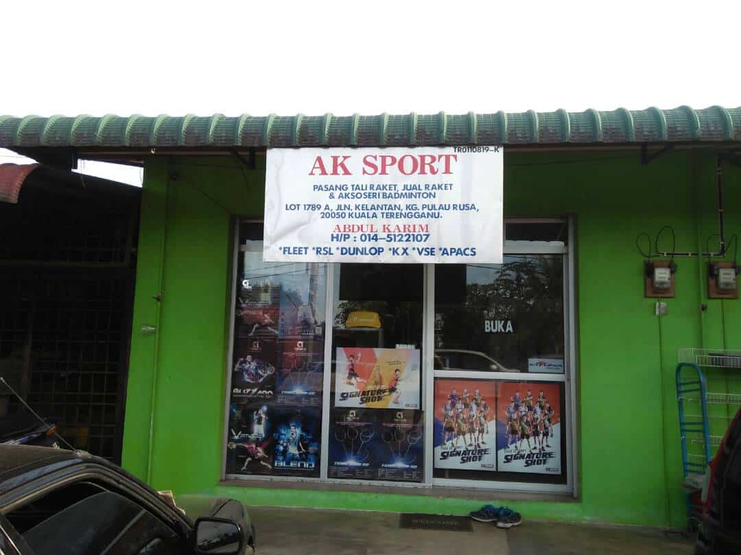 Kedai Badminton A.K. Sport Kedai Badminton Terengganu