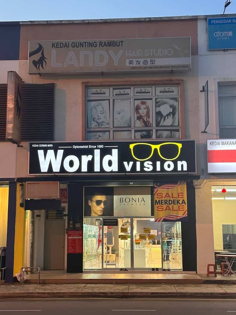 Kedai Cermin Mata World Vision Gelang Patah Kedai Cermin Mata Johor