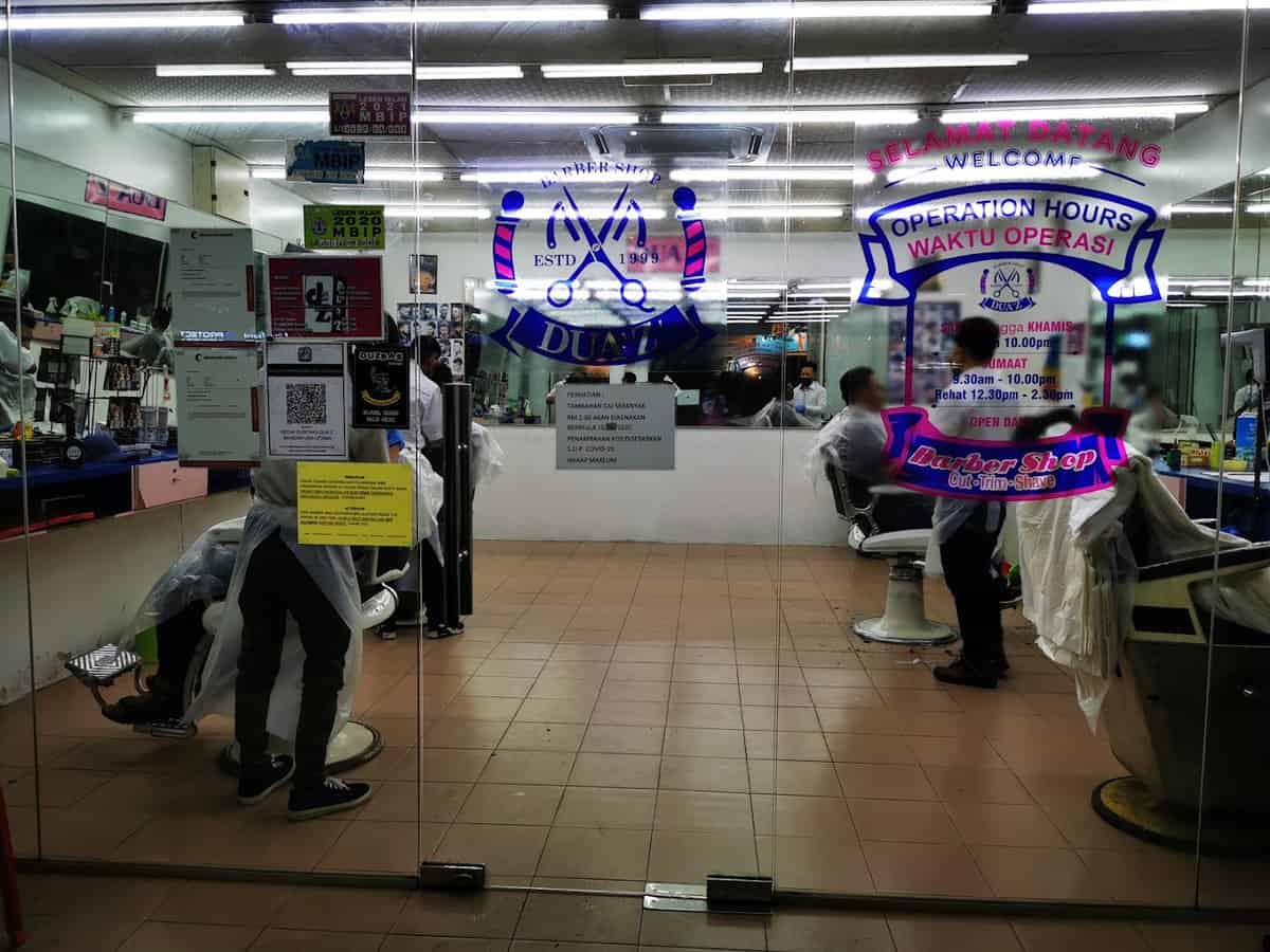 Kedai Gunting Rambut Dua Z Bandar Uda Utama Kedai Gunting Rambut Johor