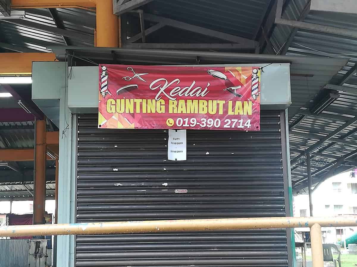 Kedai Gunting Rambut Lan (BARBER) Kedai Gunting Rambut Kuala Lumpur