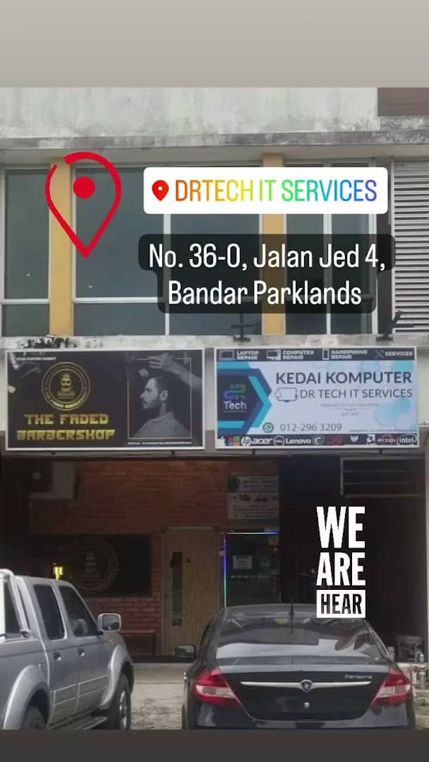 Kedai Komputer Dr Tech IT Services Kedai Komputer Klang
