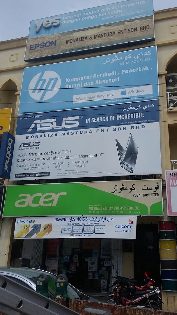 Kedai Komputer Monaliza & Mastura Enterprise Sdn. Bhd. Kedai Komputer Kelantan