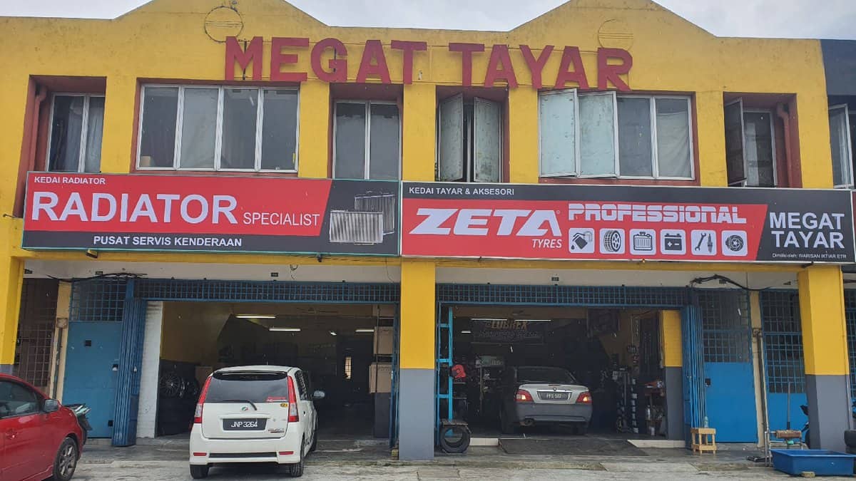 Kedai Tayar Murah Ipoh | Megat Tayar & Pusat Servis Radiator Kedai Tayar Perak
