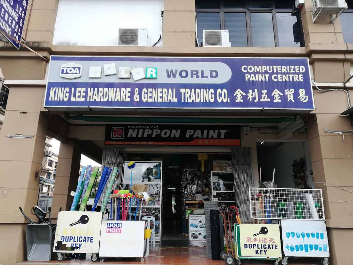 King Lee Hardware & General Trading Co Kedai Kunci Sarawak