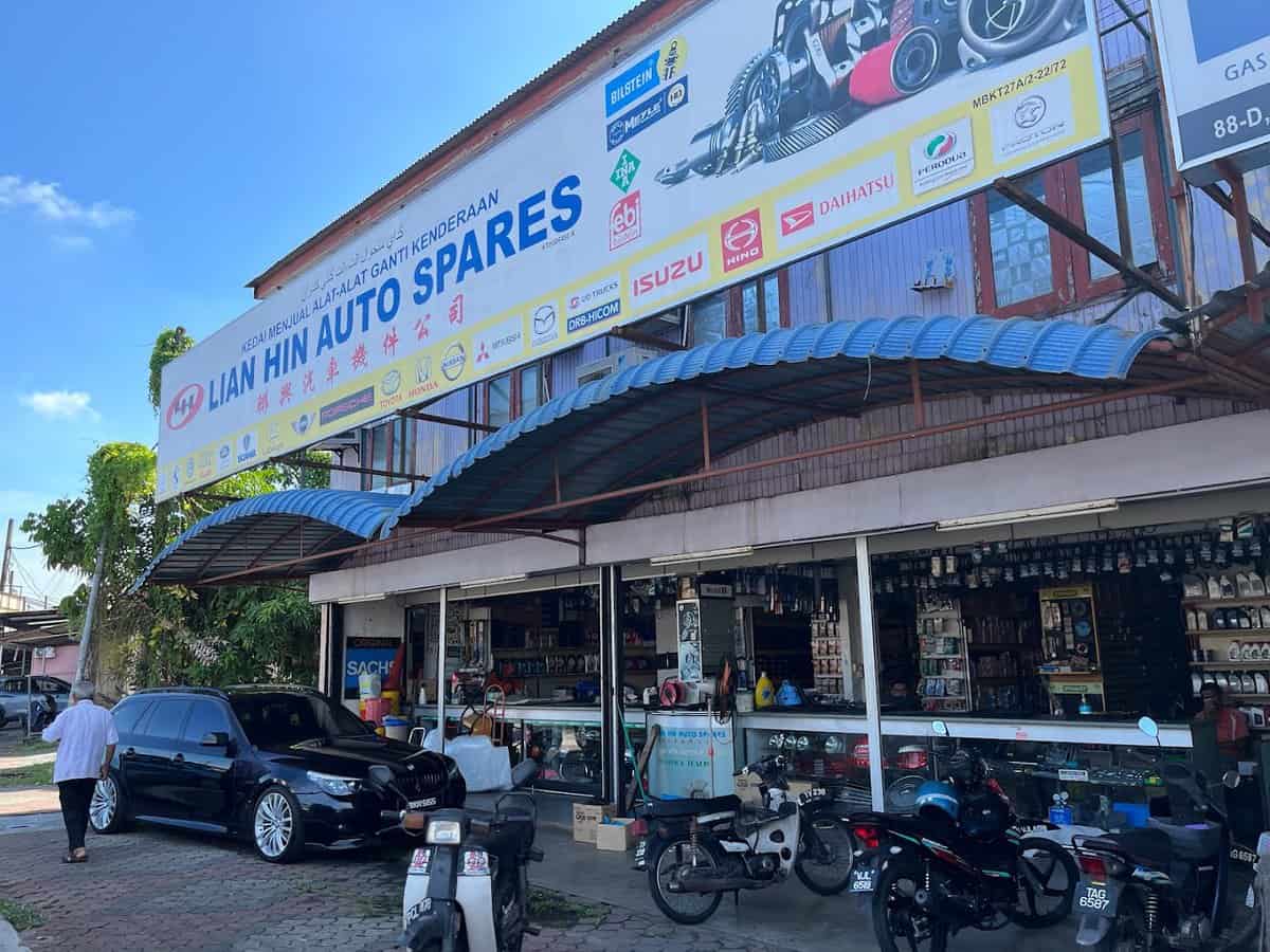 Lian Hin Auto Spares Kedai Sparepart Kereta Terengganu