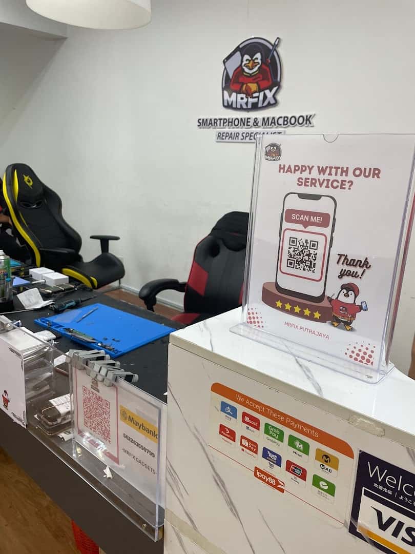 MRFIX Putrajaya - Repair Phone & Laptop Face2Face Kedai Handphone Putrajaya
