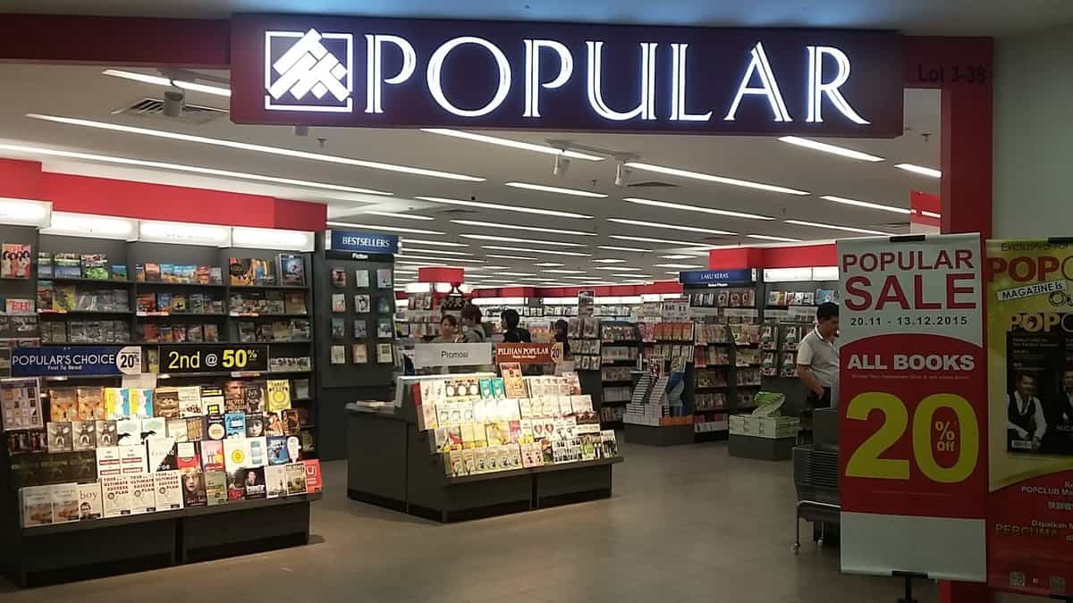 POPULAR bookstore @ Suria Sabah Shopping Mall Kedai Buku Sabah