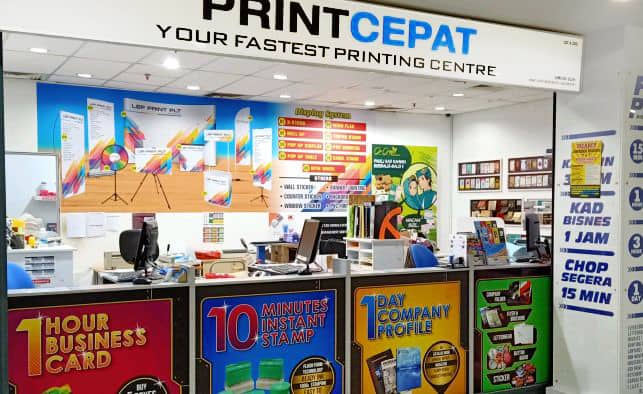 Print Cepat - Plaza Alam Sentral Kedai Printing Shah Alam