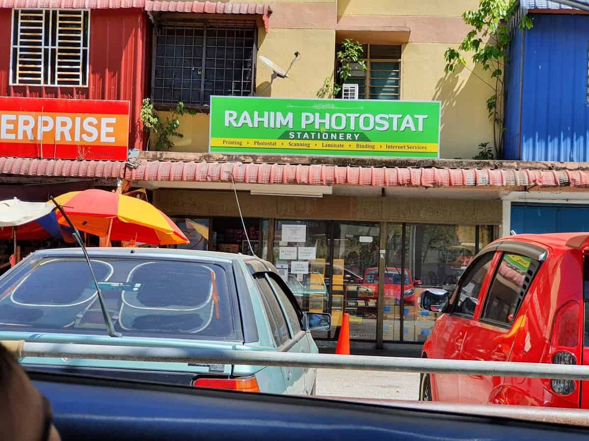 Rahim Photostat & Stationery Kedai Fotostat Pulau Pinang