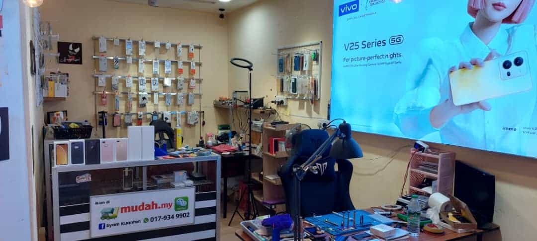 Repair Phone & Iphone, Screen & LCD, Battery, Sell & Buy Handphone by Syam Mobile @ Kuantan, Pahang Kedai Handphone Pahang