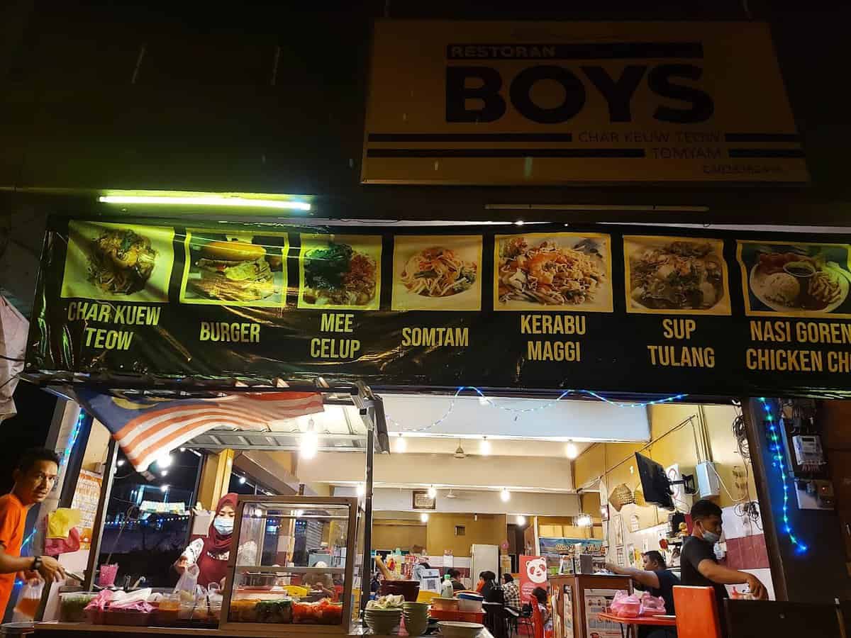 Restoran Boys Char Kuew Teow & Tomyam Kedai Makan Kuala Lipis