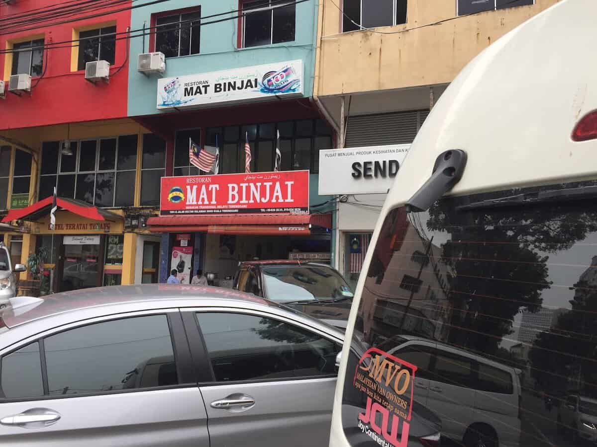 Restoran Mat Kedai Binjai Kedai Makan Kuala Terengganu
