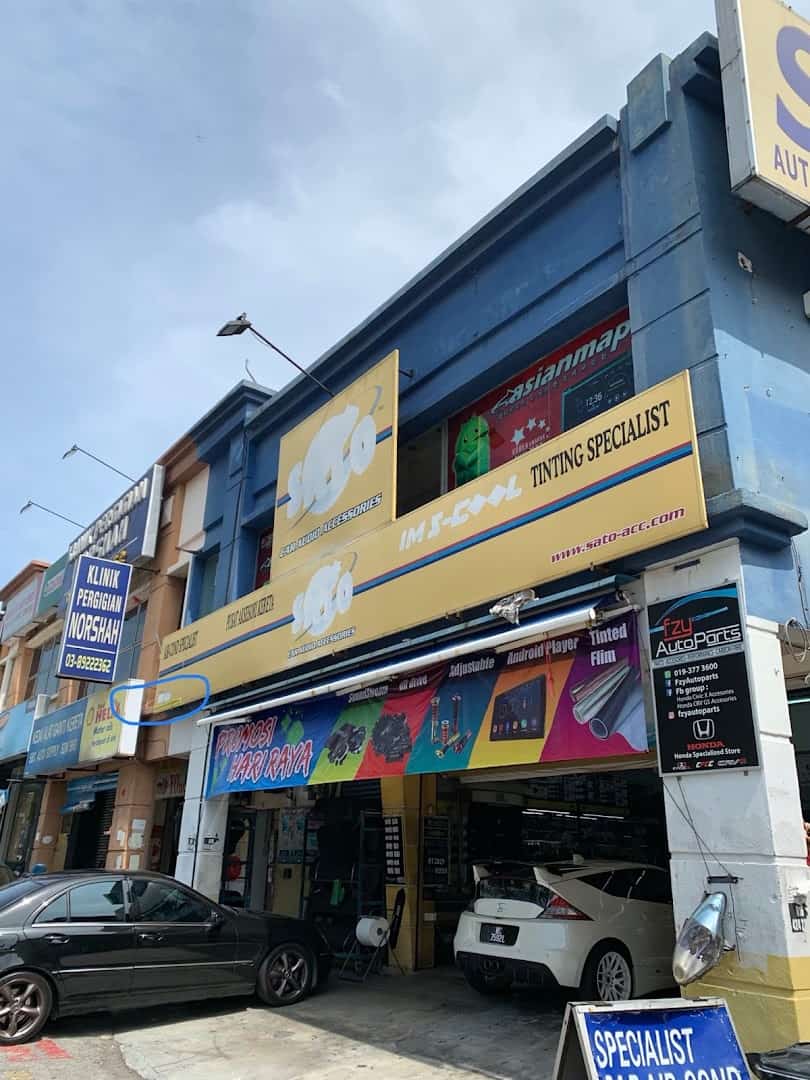 Sato Auto Accessories Bandar Baru Bangi Seksyen 8 Kedai Aksesori Kereta Bangi