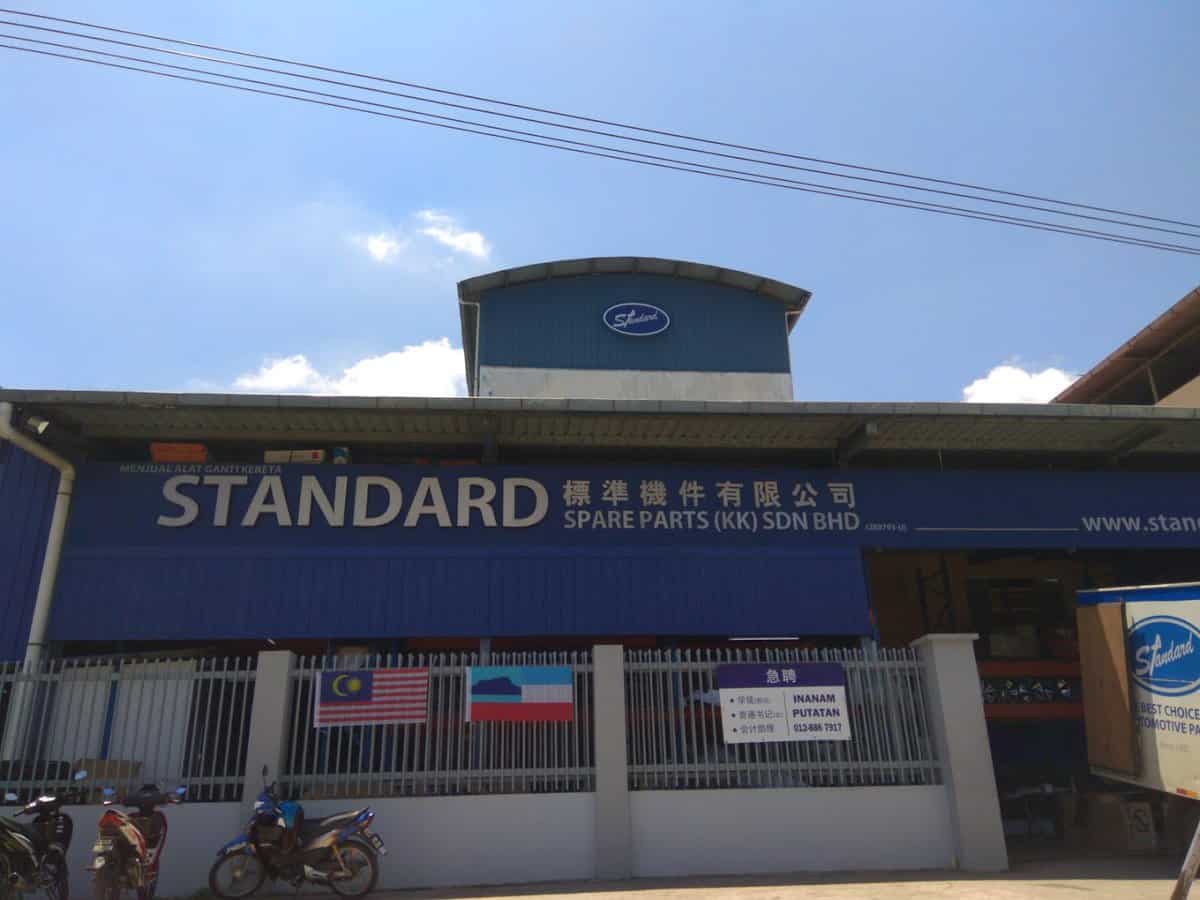 Standard Spare Parts (KK) Sdn Bhd Kedai Sparepart Kereta Sabah