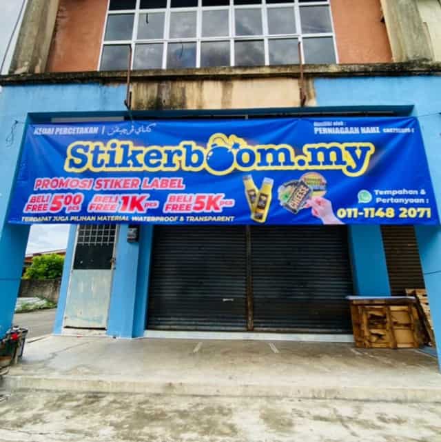 Stikerboom.my- Stiker Label Murah & Berkualiti Kedai Sticker Pahang