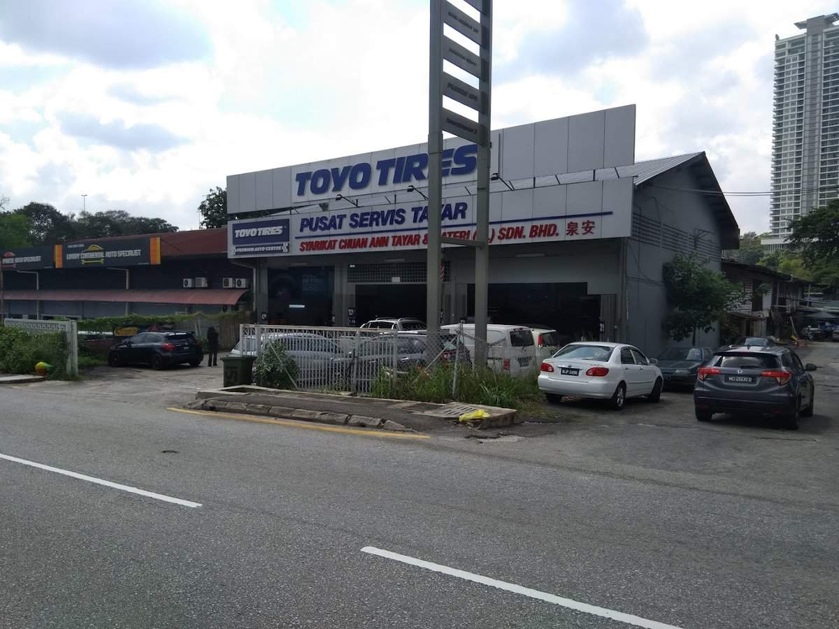 Syarikat Chuan Ann Tayar & Bateri (K.L) Sdn Bhd Kedai Tayar Kuala Lumpur