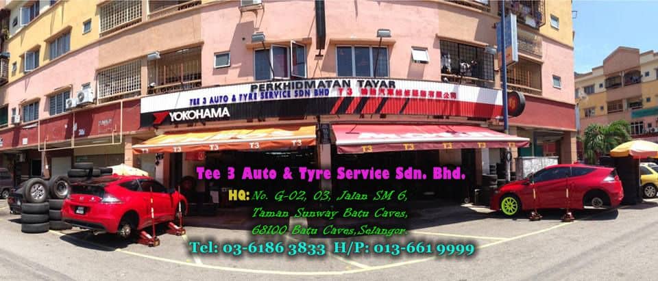 Tee 3 Auto & Tyre Service Sdn Bhd Kedai Tayar Batu Caves