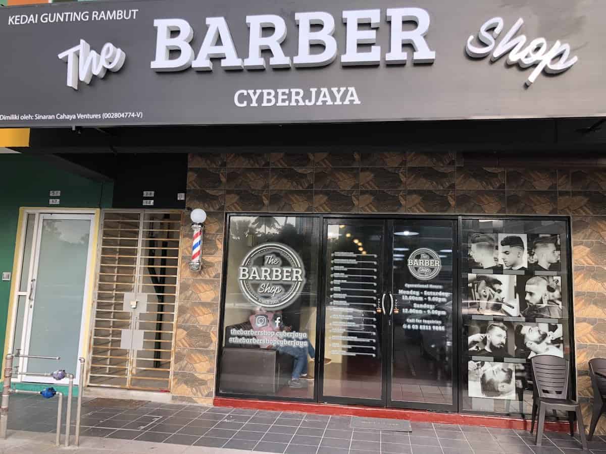 The Barber Shop, Cyberjaya Kedai Gunting Rambut Cyberjaya