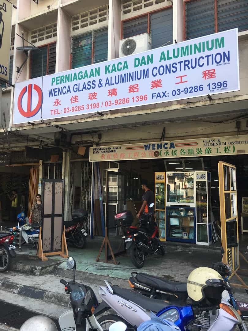 Wenca Glass & Aluminium Trading Kedai Aluminium Kuala Lumpur