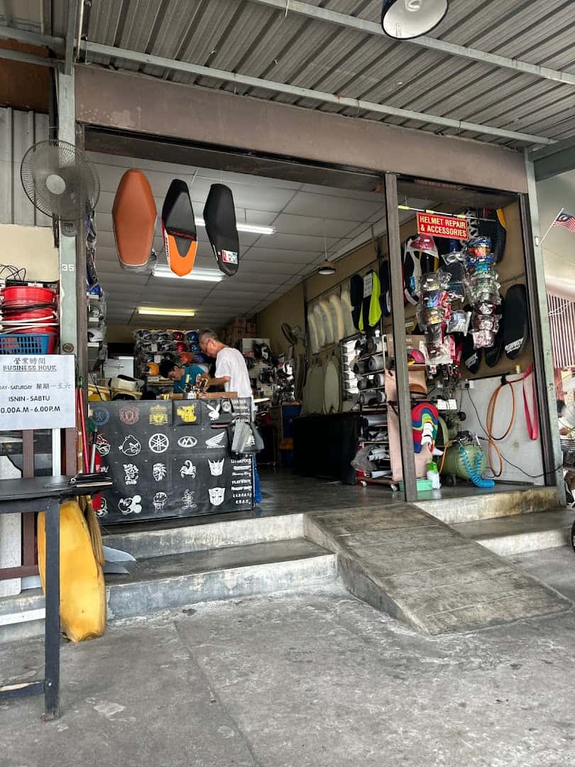 YANG CUSHION (kedai kusyen motosikal & helmet ) Kedai Helmet Pulau Pinang