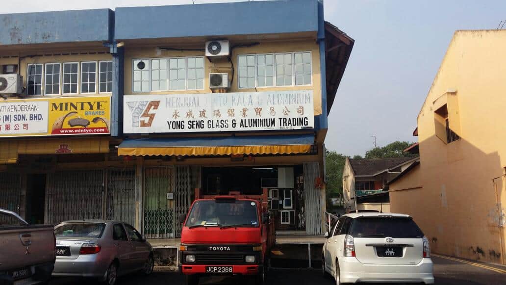 Yong Seng Glass & Aluminium Trading Kedai Aluminium Johor
