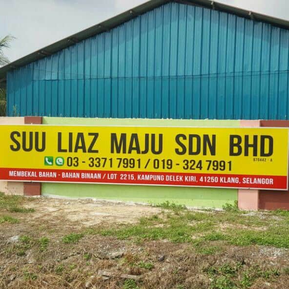 kedai hardware klang Suu Liaz Maju Sdn Bhd Kedai Bahan Binaan Selangor
